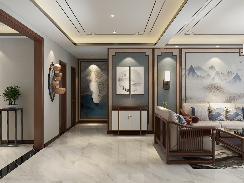 太原室內(nèi)裝修公司，不裝門的門洞要怎么裝修?